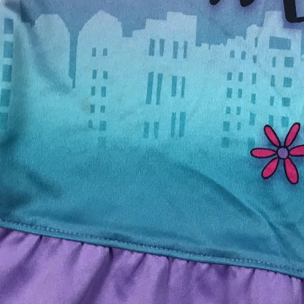Lot Four Pc Disney Vampirina Toddler Girl Nightgown Size 6 /M/ Leggings 10/12 - Picture 5 of 16
